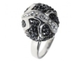 Кольцо, серебро 925, кристалл Сваровски 018 02 21spk-00301 2009 г инфо 8414w.